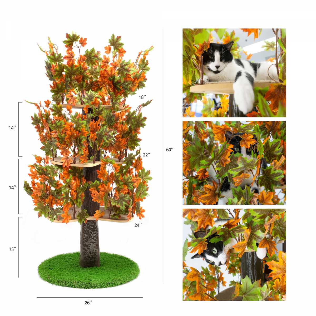 Cat resort 2025 luxury cat tree